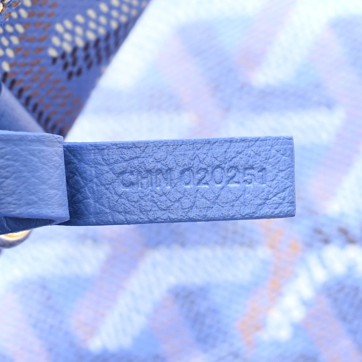 Goyard Goyardine Le Jardin Saint Louis PM Iris