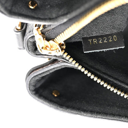 Louis Vuitton Monogram Soufflot BB Black