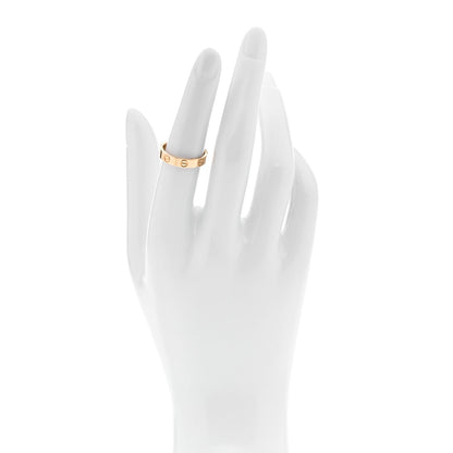 Cartier 18K Yellow Gold 3.5mm LOVE Wedding Band Ring 52 6