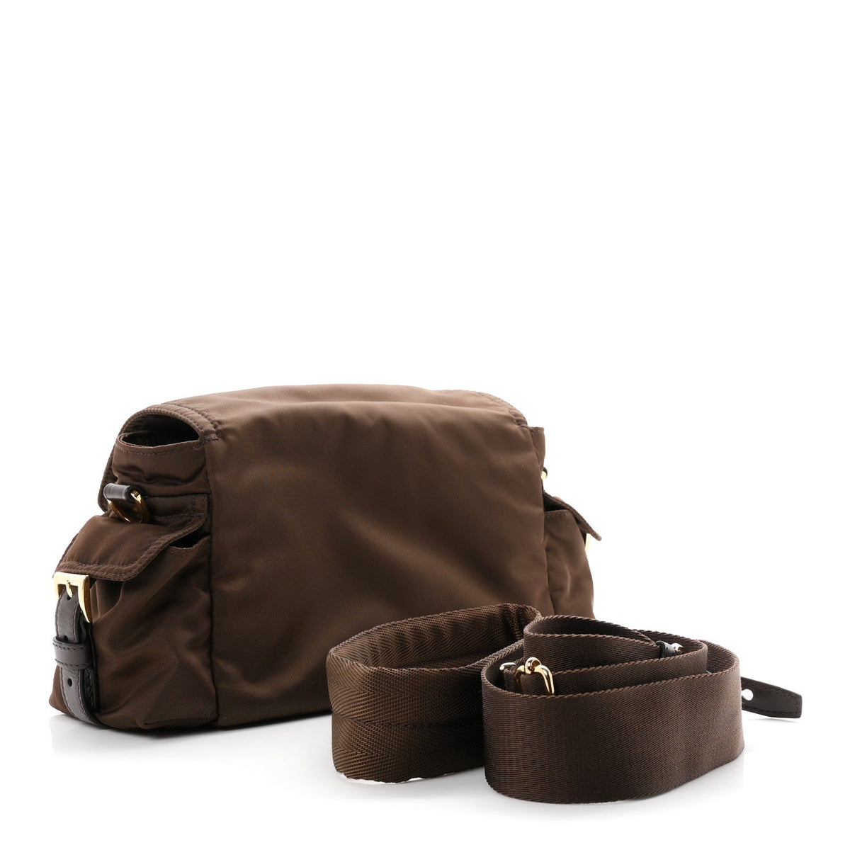 Prada Re-Nylon Medium Explore Shoulder Bag Bruciato