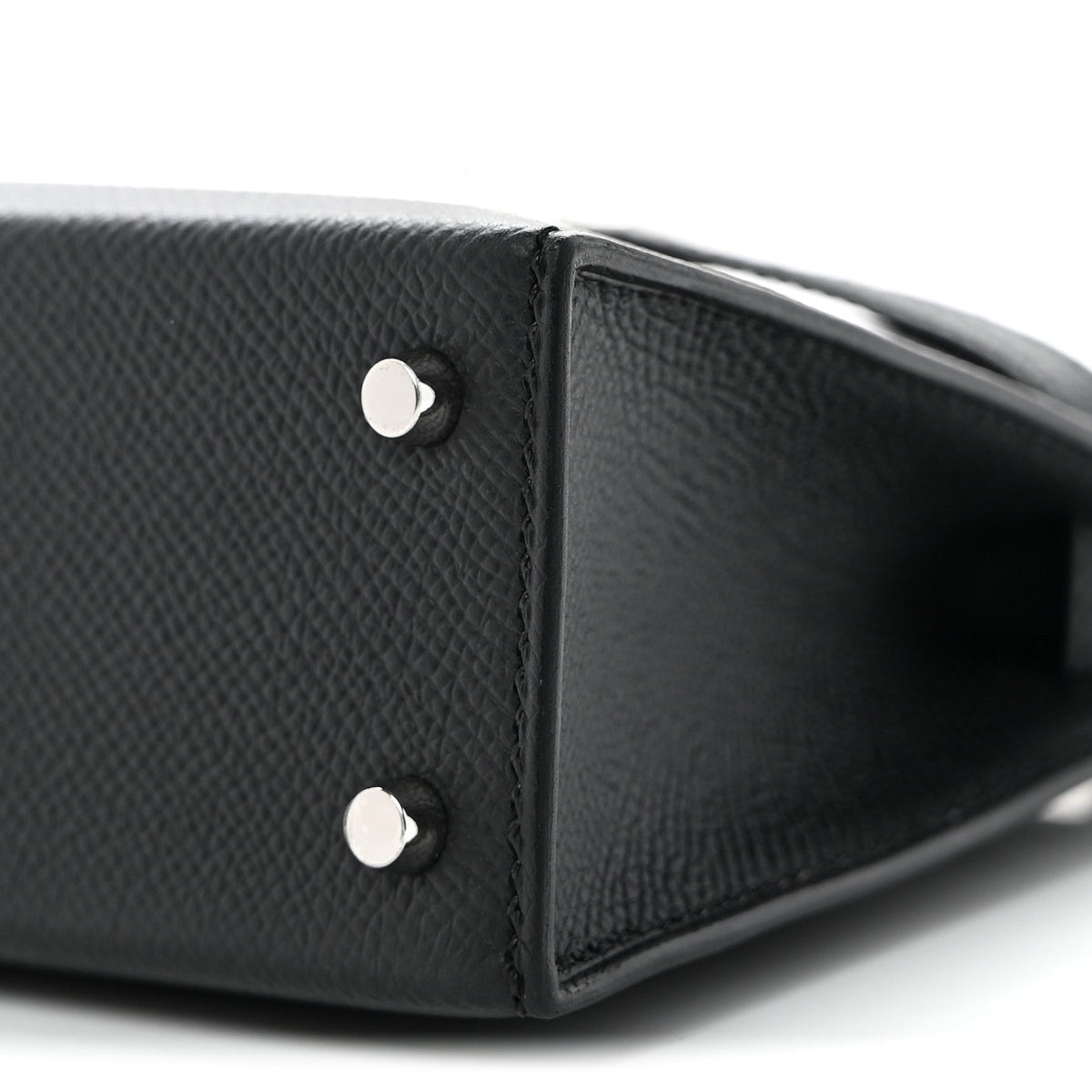 Hermes Epsom Mini Kelly Sellier 20 Black