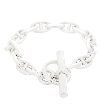 Hermes Sterling Silver MM Chaine d'Ancre Bracelet