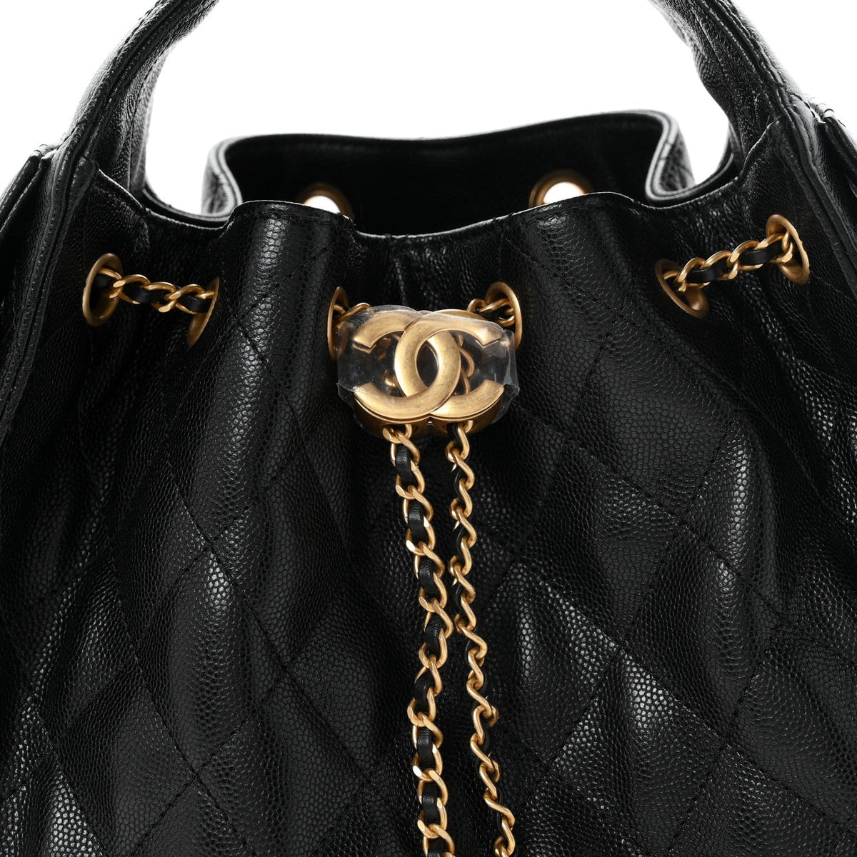 Chanel Caviar Quilted Small 25 Handbag Black 1980412