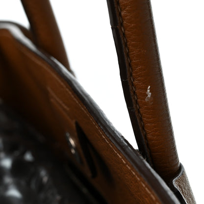 Prada Vitello Daino Shopping Tote Brown