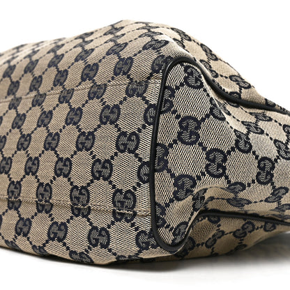 Gucci Monogram Medium Sukey Tote Navy