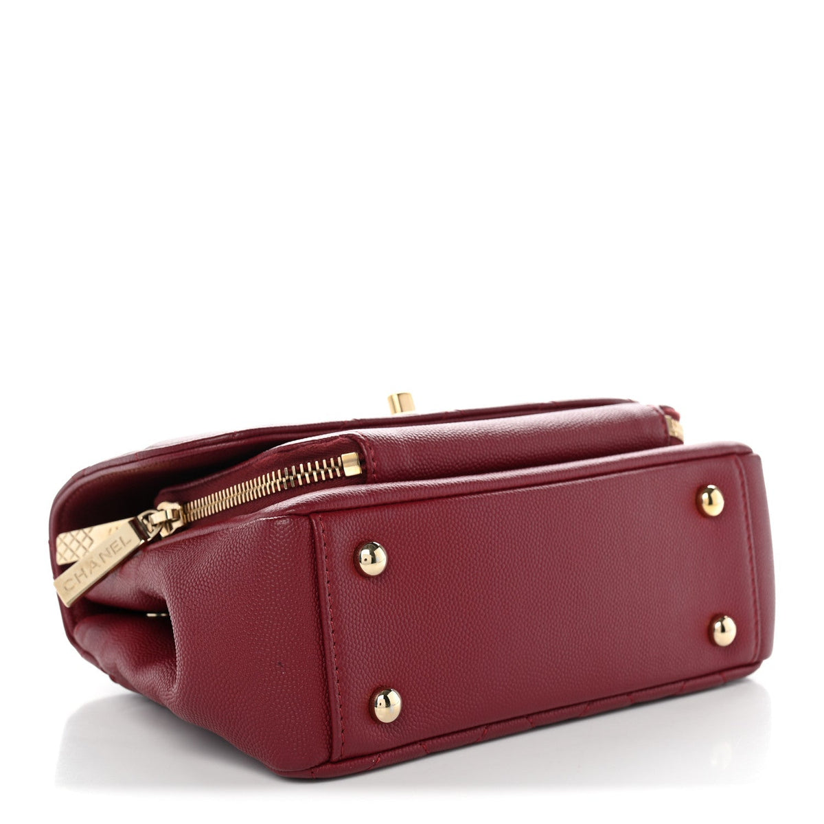 Chanel Caviar Quilted Small Business Affinity Flap Bag Burgundy