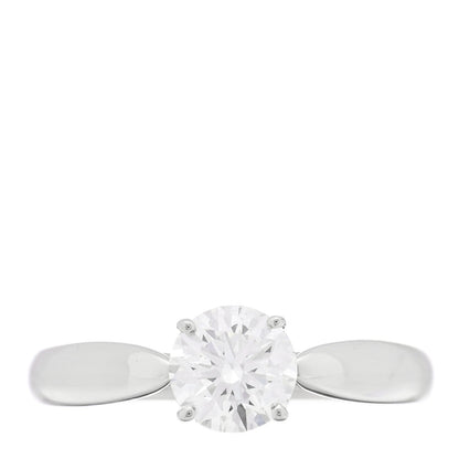 Tiffany Platinum Diamond .71ct Solitaire Engagement Ring 5