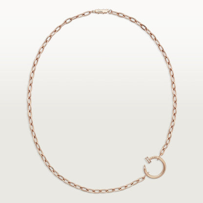 18K Gold Diamonds Cartier Juste un Clou Necklace