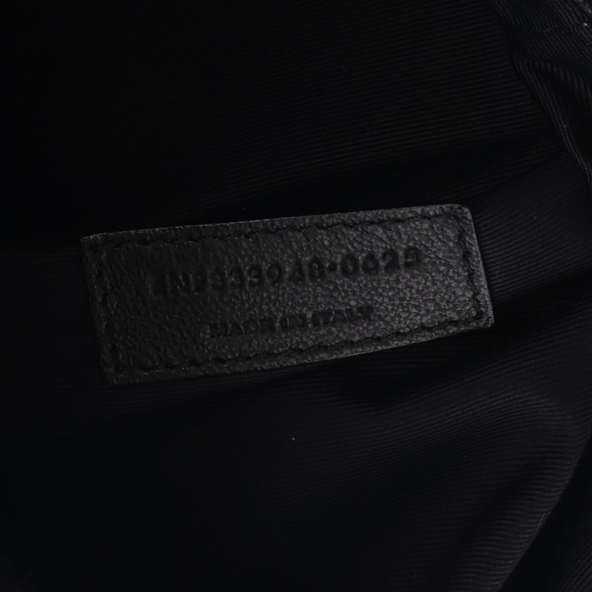 Saint Laurent Lambskin Small Jamie Shopping Tote Black