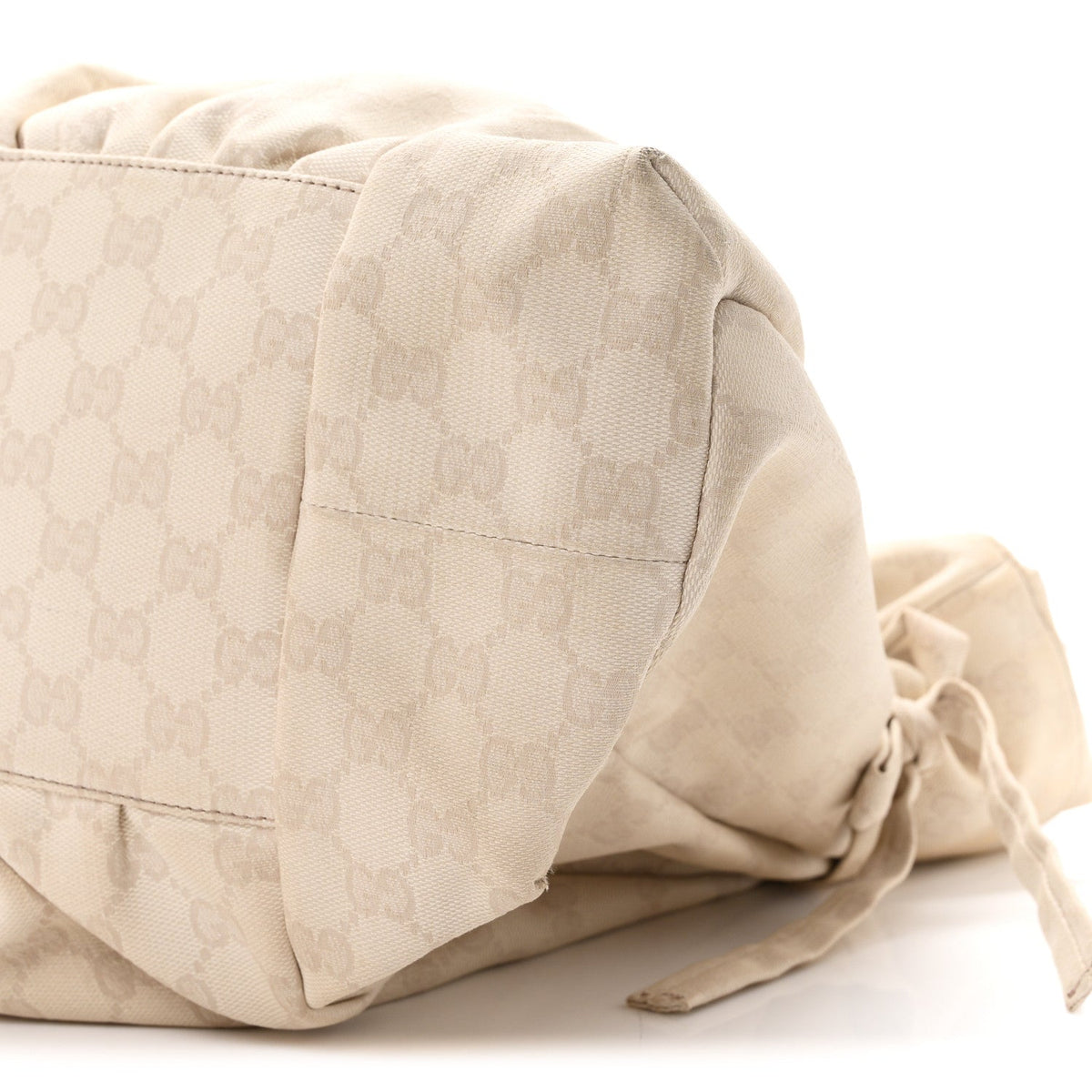 Gucci Monogram Medium Hysteria Tote Off White