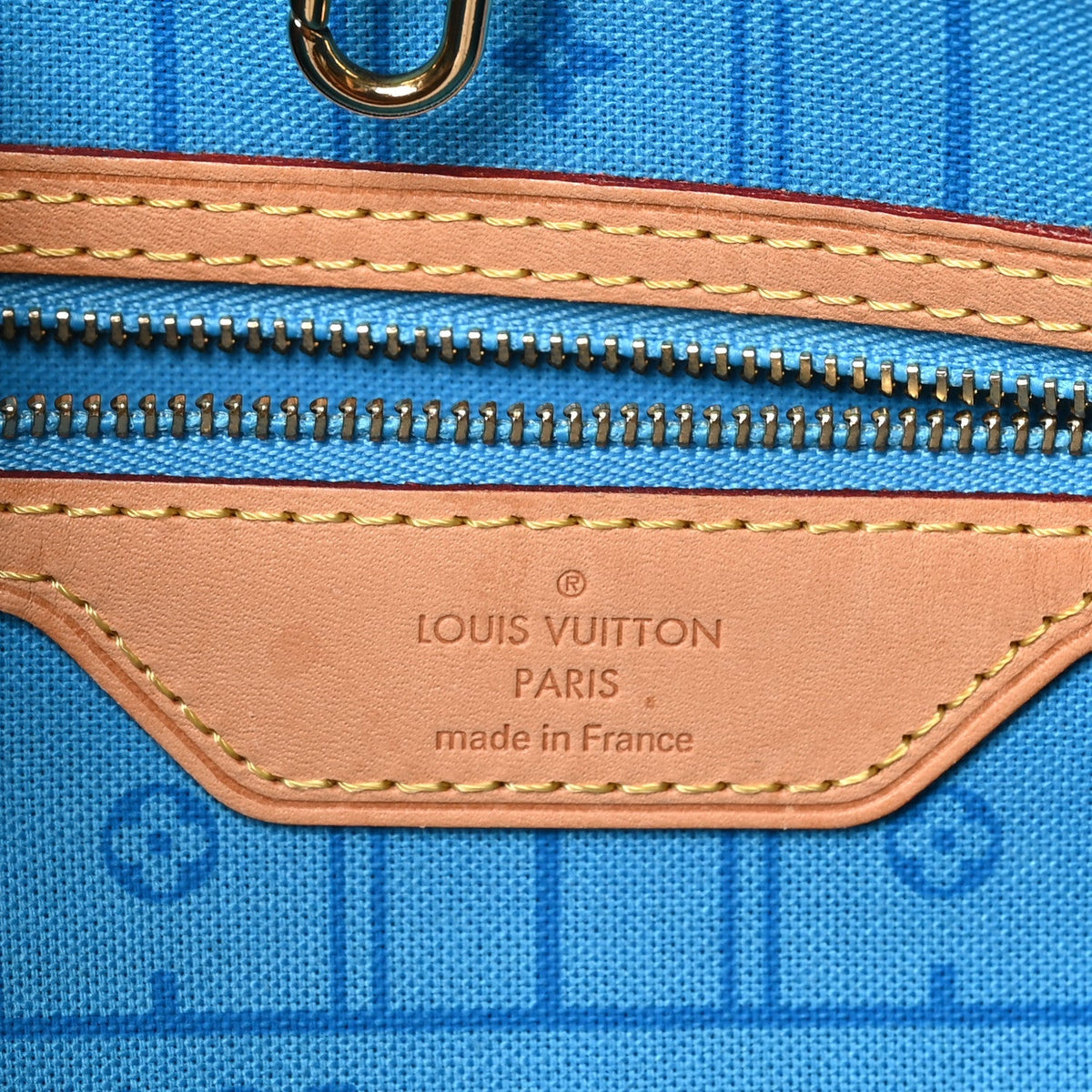 Louis Vuitton Monogram My LV Heritage Neverfull GM Bleu de France Vert Clair