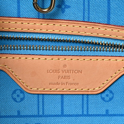 Louis Vuitton Monogram My LV Heritage Neverfull GM Bleu de France Vert Clair