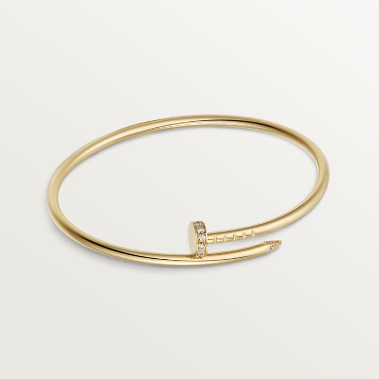 18K Gold Diamonds Juste un Clou Small Model Bracelet