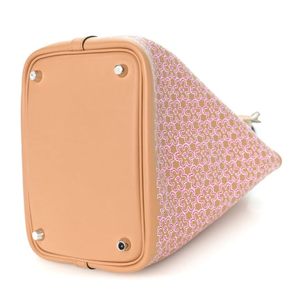Hermès Swift Lucky Daisy Picotin Lock 18 PM Chai