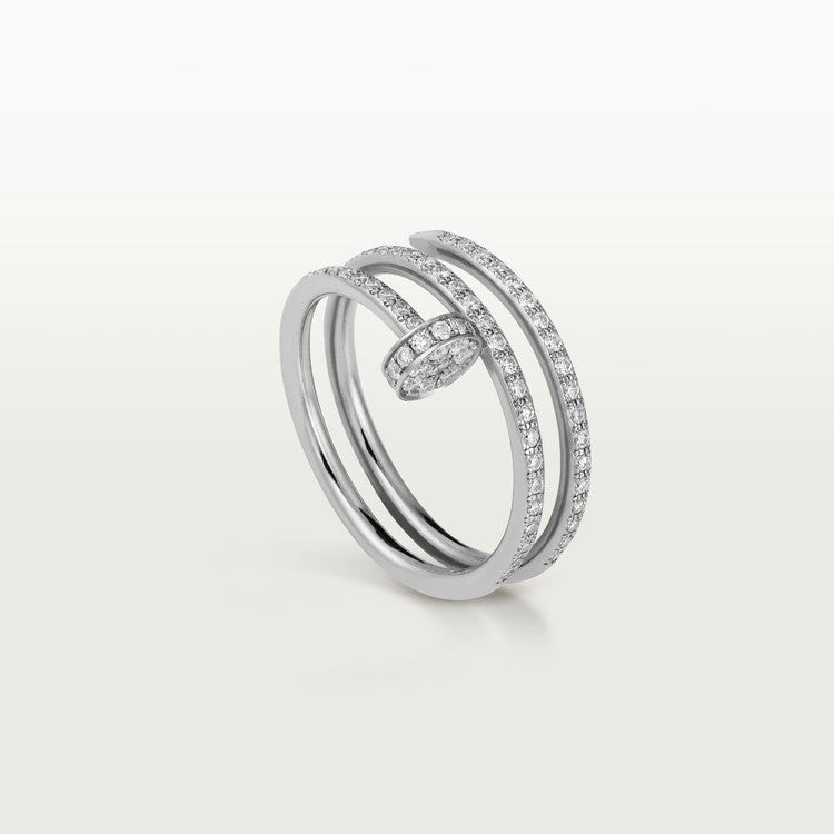 18K Gold Diamond Cartier Juste un Clou Ring