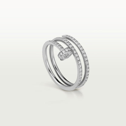 18K Gold Diamond Cartier Juste un Clou Ring