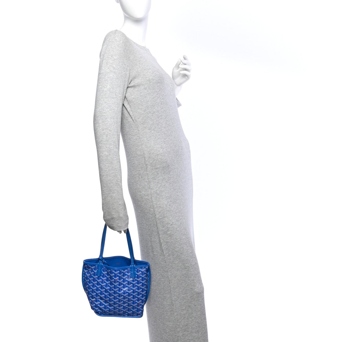 Goyard Goyardine Reversible Mini Anjou Sky Blue