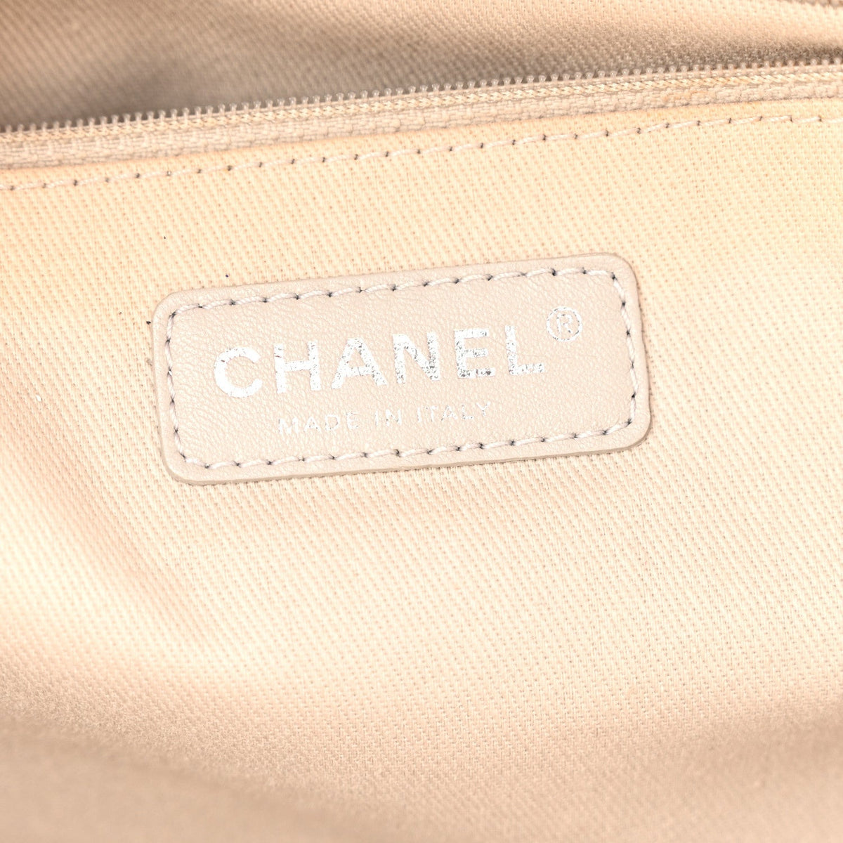 Chanel Glazed Calfskin Medium Deauville Tote Light Pink