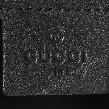 Gucci Monogram Medium Top Handle Bag Brown