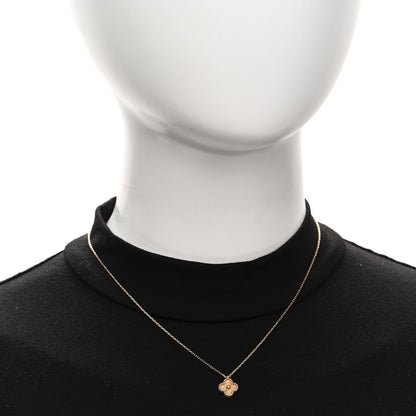 Van Cleef & Arpels 18K Rose Gold Sweet Alhambra Pendant Necklace