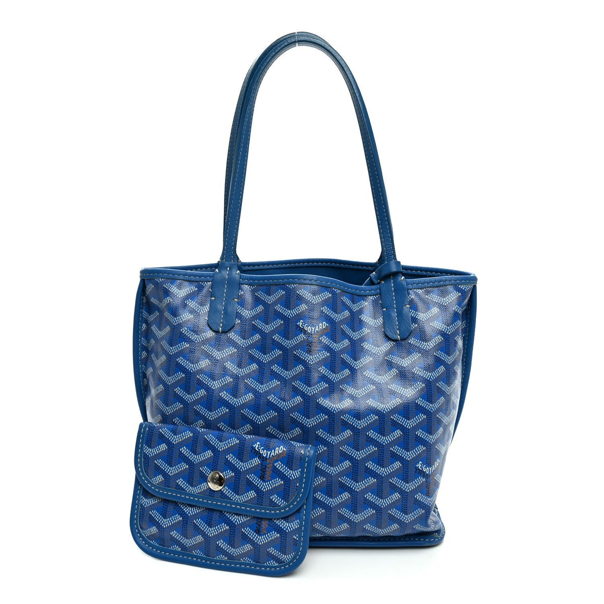 Goyard Goyardine Reversible Mini Anjou Sky Blue