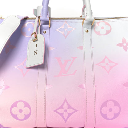 Louis Vuitton Monogram Giant Keepall 45 Sunrise Pastel