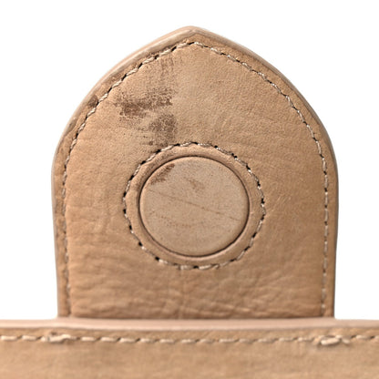 Jacquemus Nubuck Le Grand Bambino Shoulder Bag Dark Beige