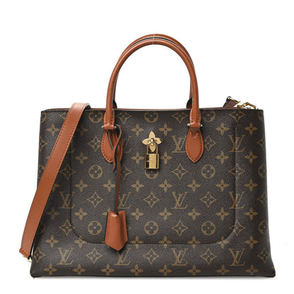 Louis Vuitton Monogram Flower Tote Caramel