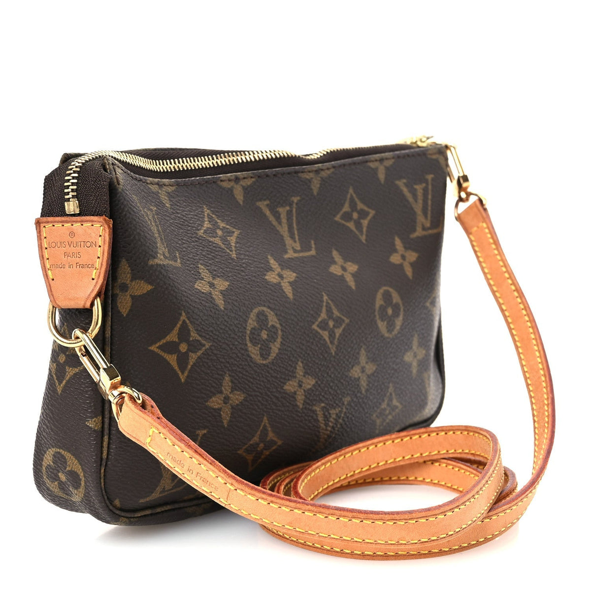 Louis Vuitton Monogram Pochette Accessories Long Strap