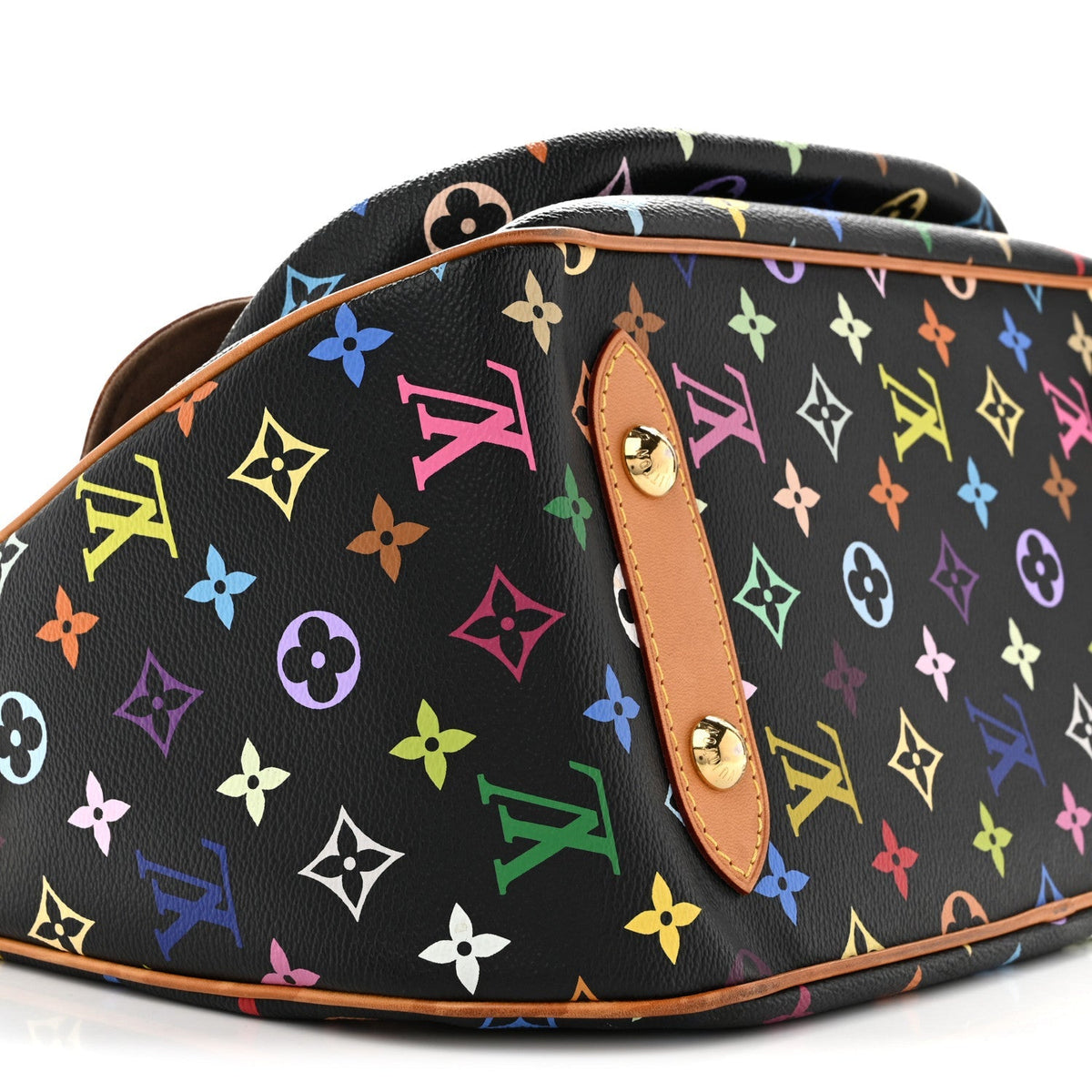 Louis Vuitton Monogram Multicolor Rita Shoulder Bag Black