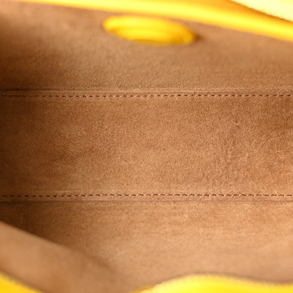 Loewe Soft Calfskin Mini Amazona 180 Daisy Yellow