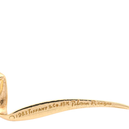 Tiffany 18K Yellow Gold Paloma Picasso Chrysalis Earrings
