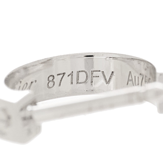 Cartier 18K White Gold Small LOVE Hoop Earrings