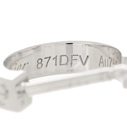 Cartier 18K White Gold Small LOVE Hoop Earrings
