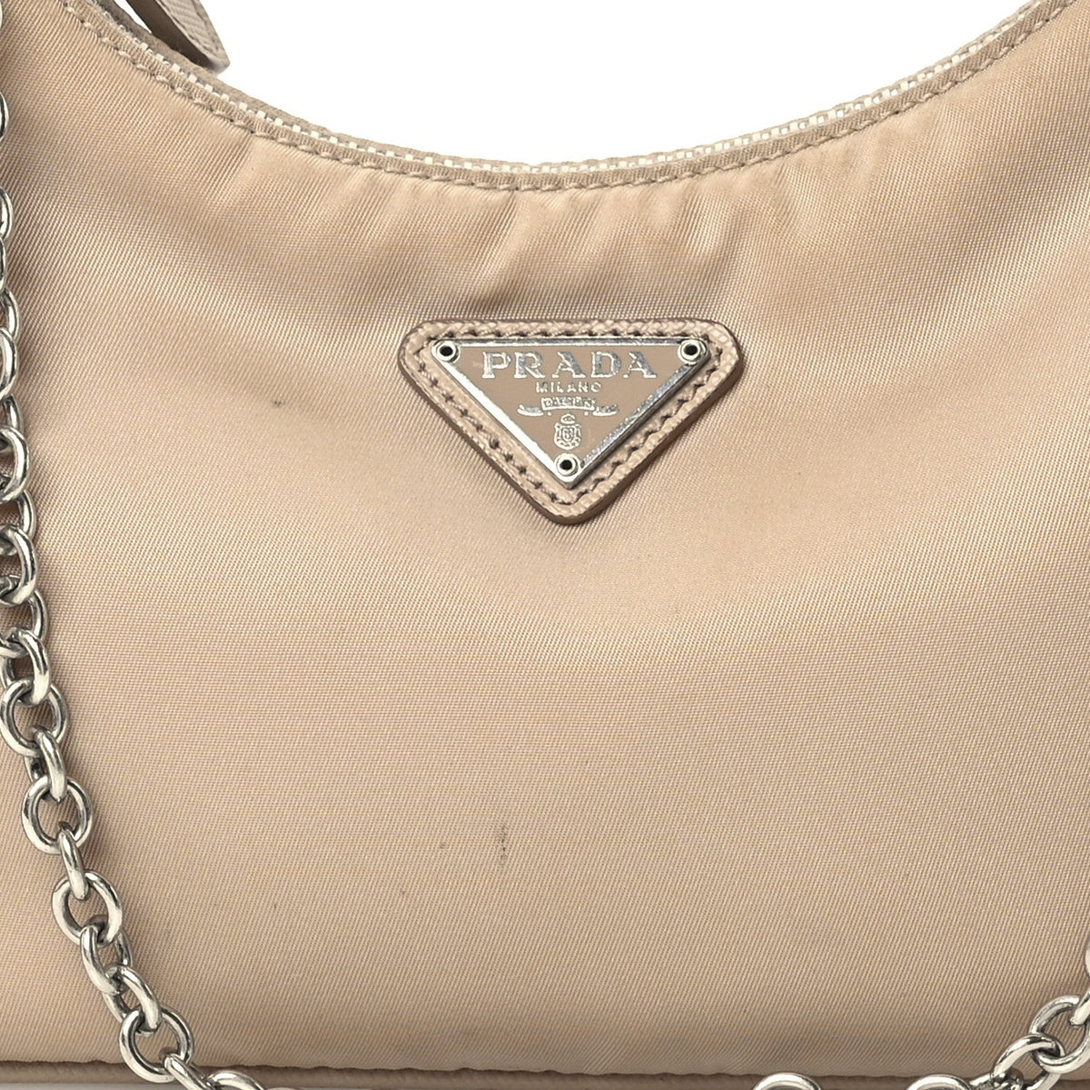 Prada Nylon Re-Edition 2005 Shoulder Bag Cammeo 1983689