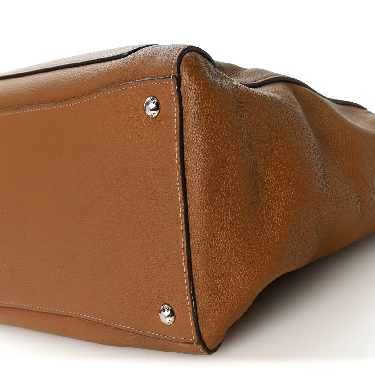 Prada Vitello Daino Shopping Tote Cannella