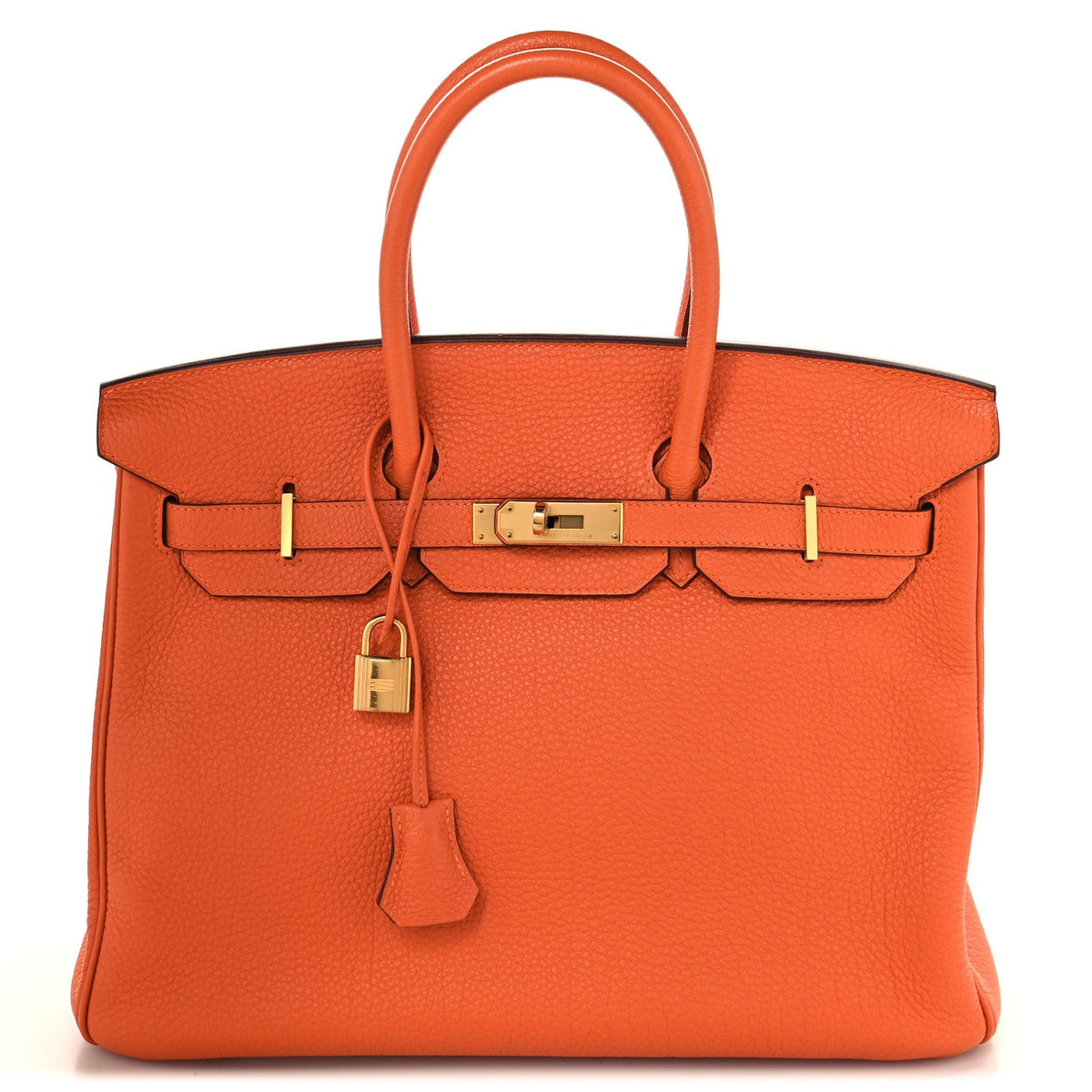 Hermes Togo Birkin 35 Orange