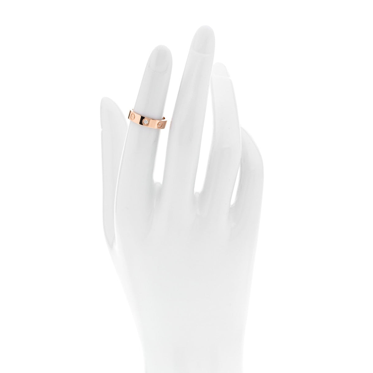 Cartier 18K Yellow Gold Diamond LOVE Ring