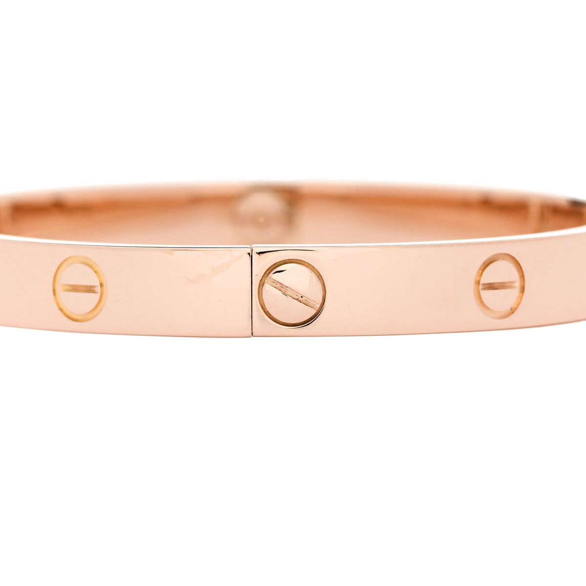 Cartier 18K Pink Gold LOVE Bracelet 17