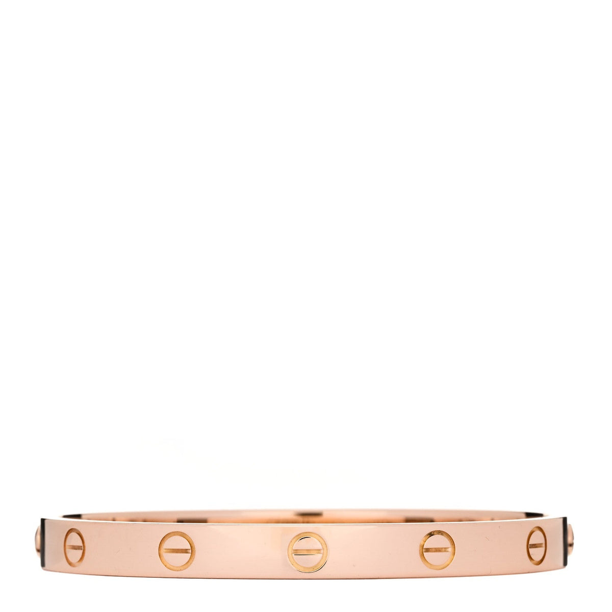 Cartier 18K Pink Gold LOVE Bracelet 17