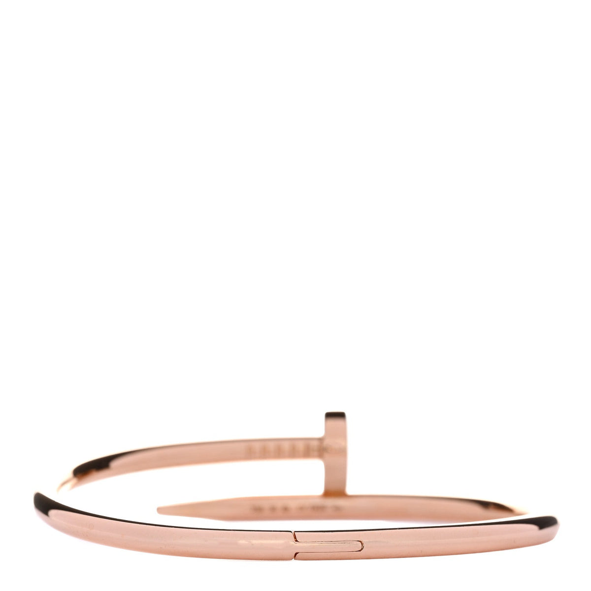 Cartier 18K Pink Gold Juste Un Clou Bracelet 16