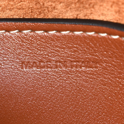 Celine Smooth Calfskin Small Cuir Triomphe Bucket Bag Tan