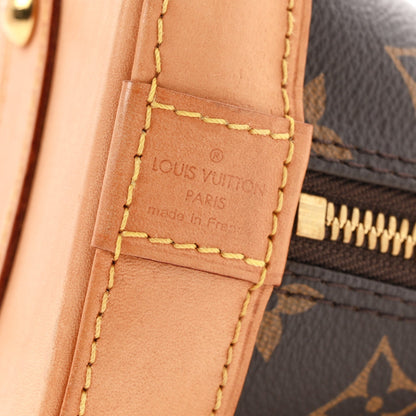 Louis Vuitton Monogram Coated Canvas Alma BB Bag Brown