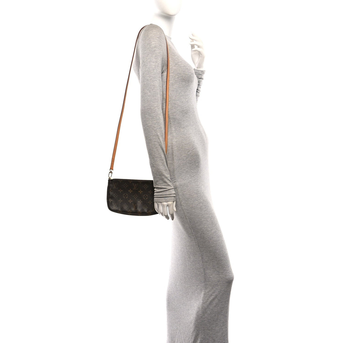 Louis Vuitton Monogram Pochette Accessories Long Strap 1964361