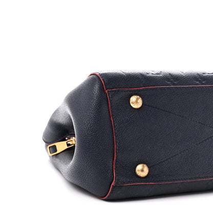 Louis Vuitton Empreinte Montaigne MM Marine Rouge