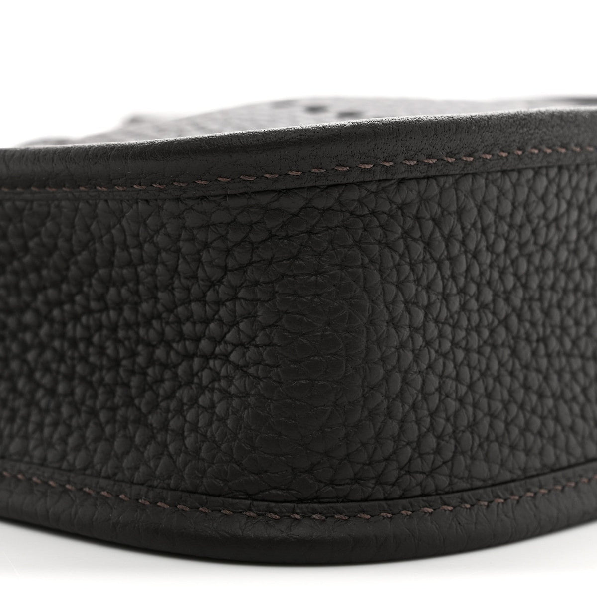 Hermès Taurillon Clemence Evelyne TPM Bai Brun