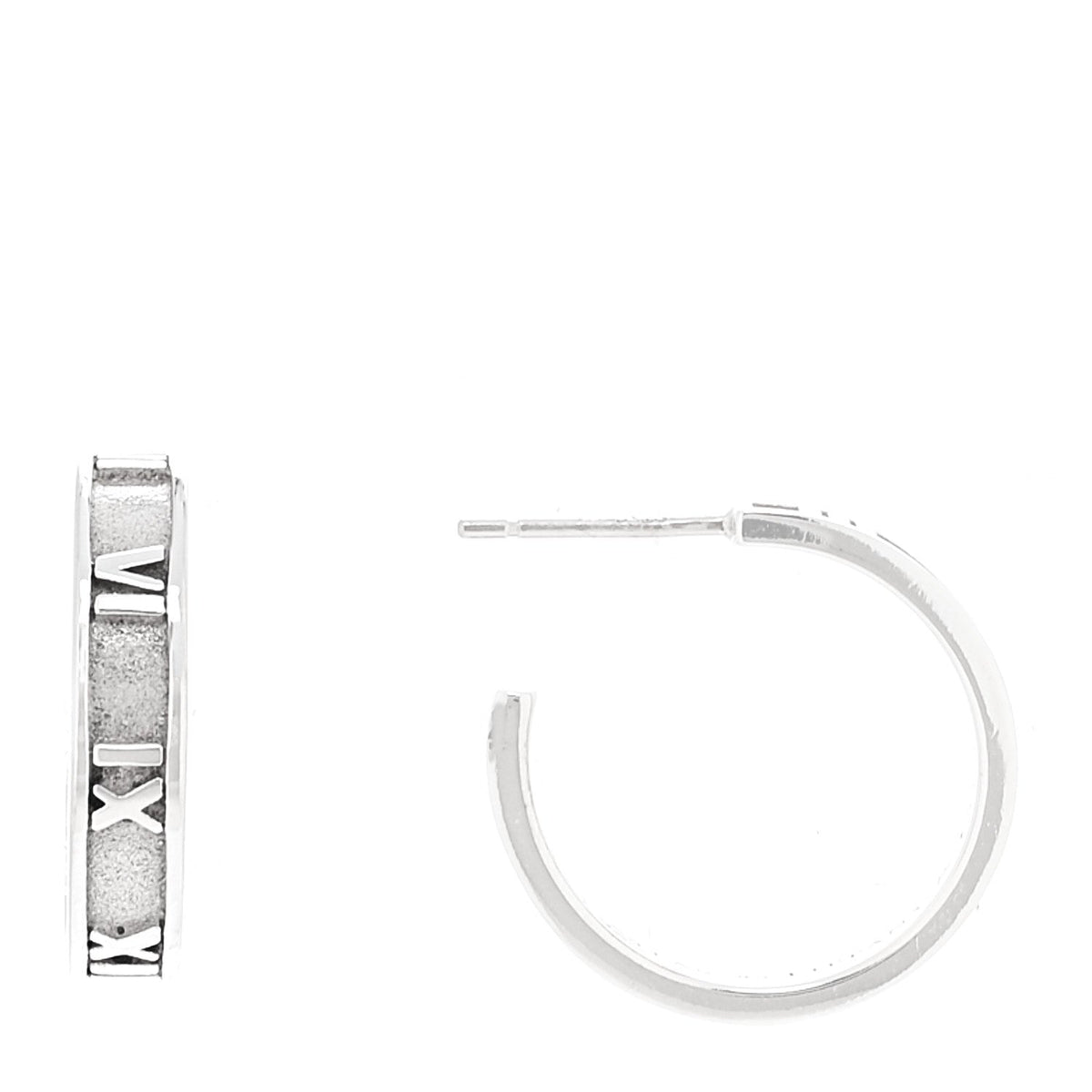 Sterling Silver Atlas Hoop Earrings