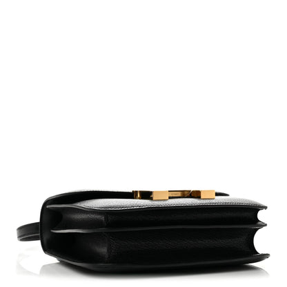Hermes Chevre Mysore Constance 18 Black