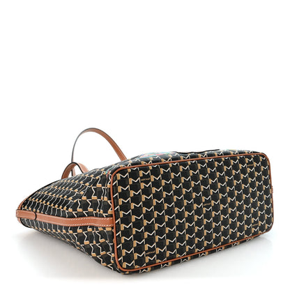 Moynat Calfskin Canvas M Labubu Tote PM Brown