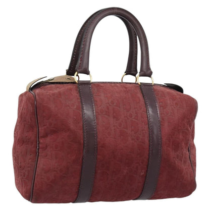 Vintage Trotter Boston Bag Diorissimo Canvas Small